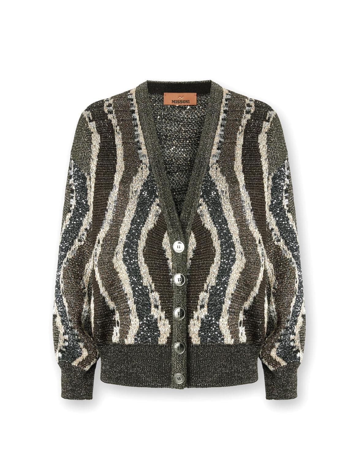 Cardigan boxy DS25WM0CBK01C8S80E2 MISSONI