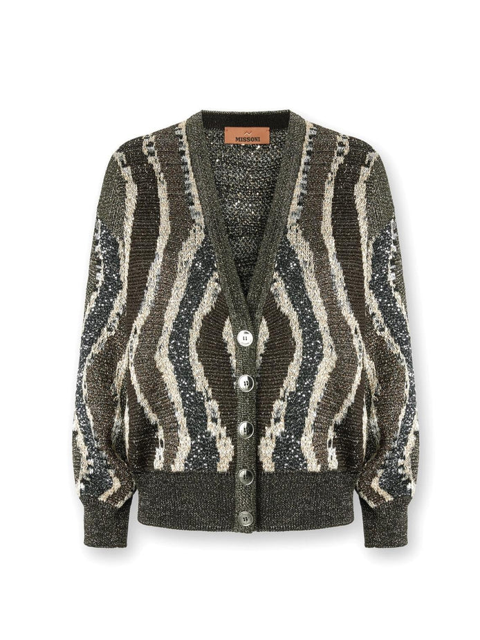 Cardigan boxy DS25WM0CBK01C8S80E2 MISSONI