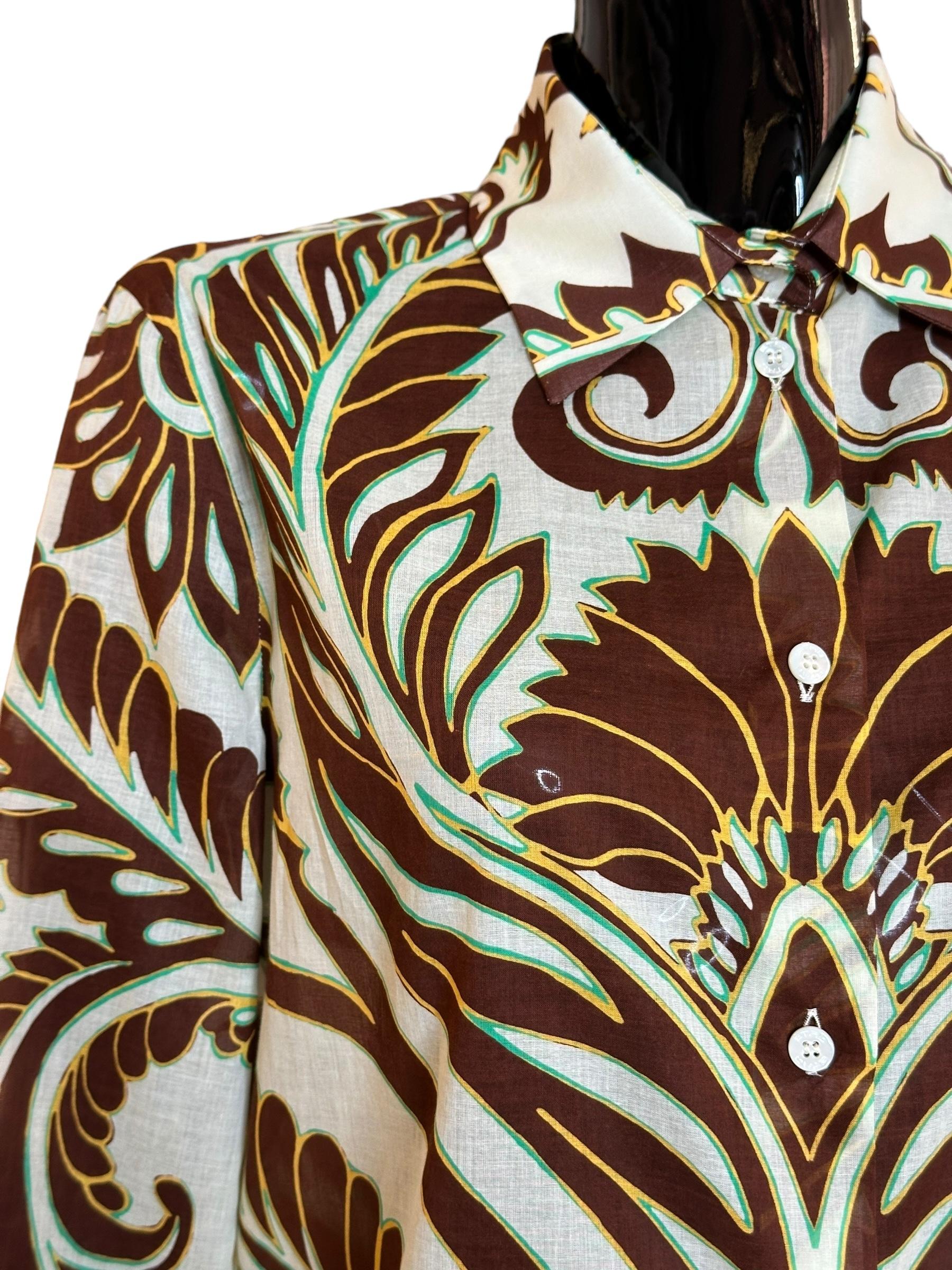 Camicia in seta stampata WRIA001399SA5A1X0820 ETRO