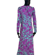 Long Sleeve Swing Dress DRE0184VIS001LIL01-PU01 LA DOUBLE J