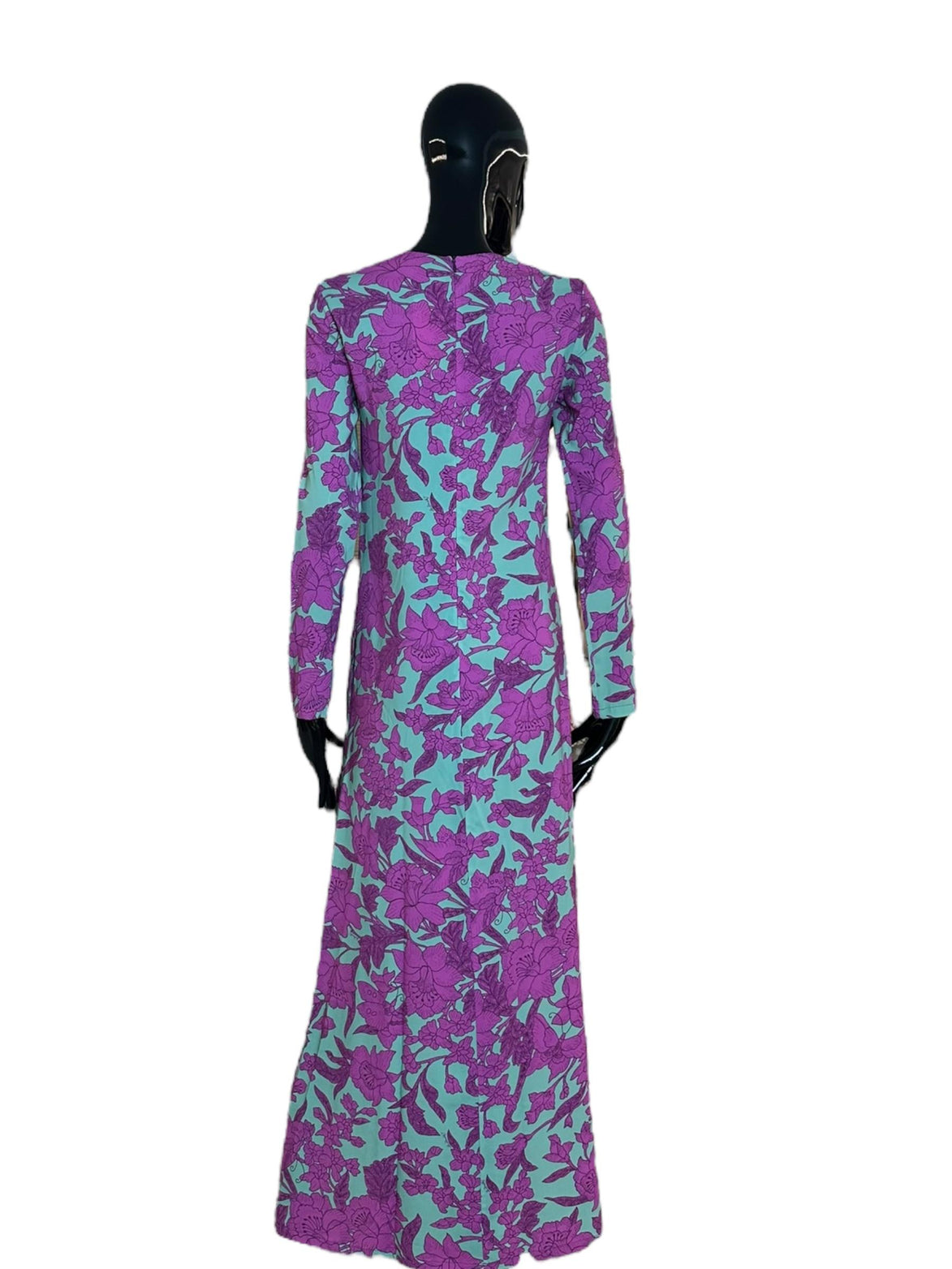 Long Sleeve Swing Dress DRE0184VIS001LIL01-PU01 LA DOUBLE J