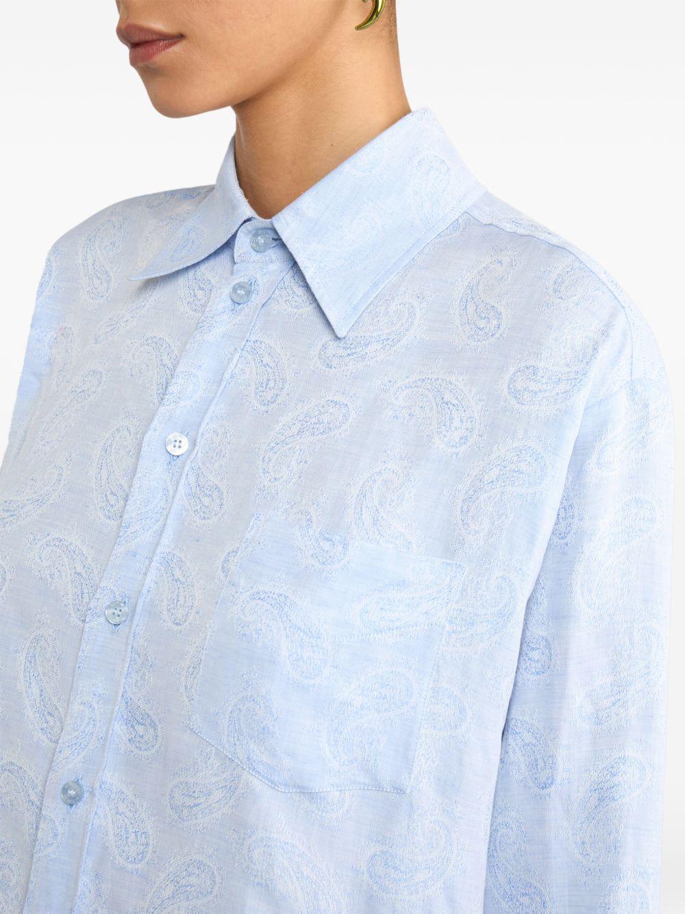 Women's Regular Fit Shirt WRIA008299TJEJ1S9880 ETRO