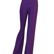 Pantalone ampio in enver satin A031166180270 ALBERTA FERRETTI