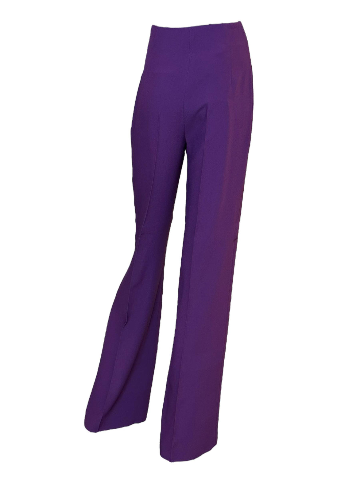 Pantalone ampio in enver satin A031166180270 ALBERTA FERRETTI