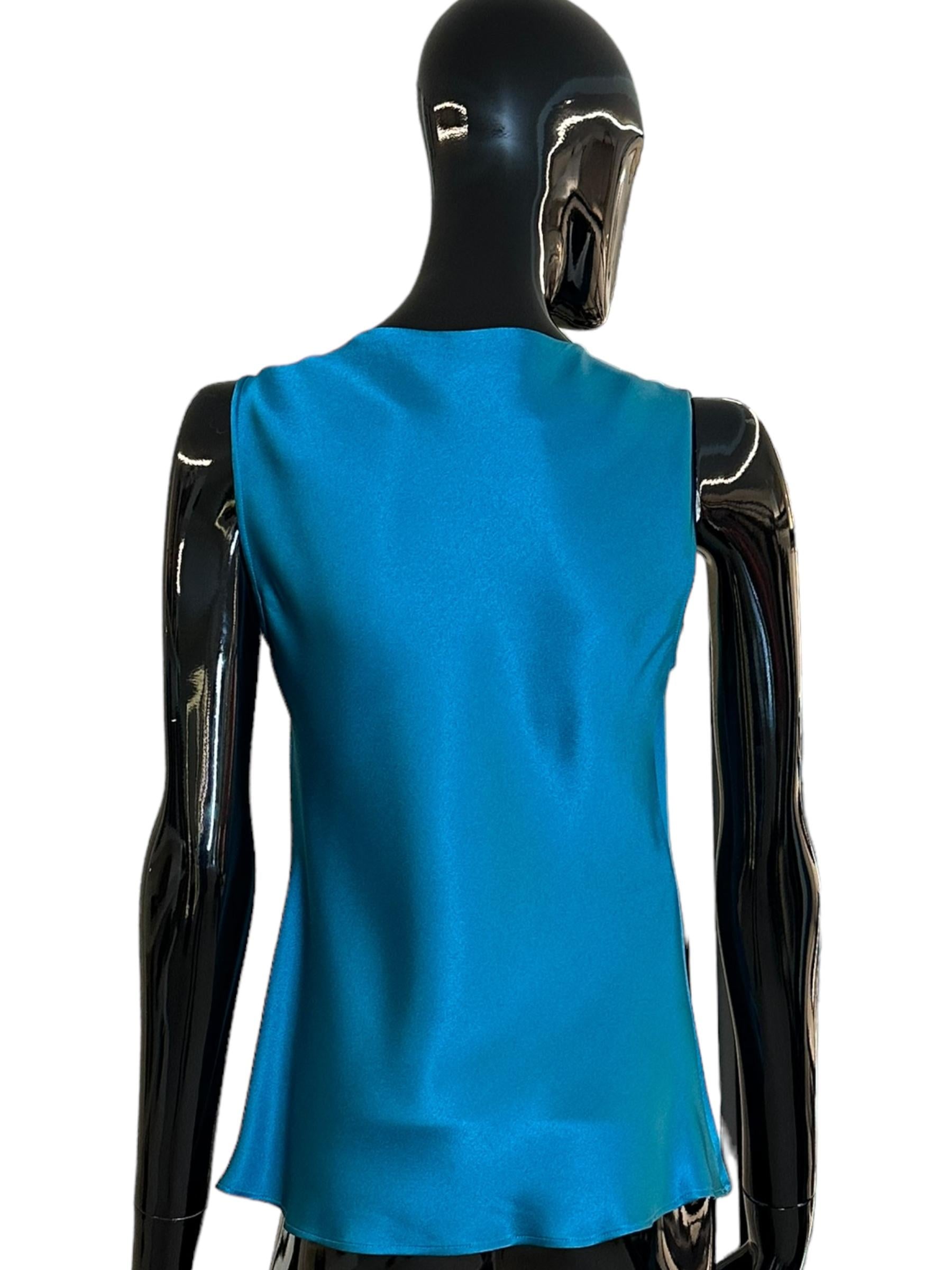 Top in raso V080916190370 ALBERTA FERRETTI