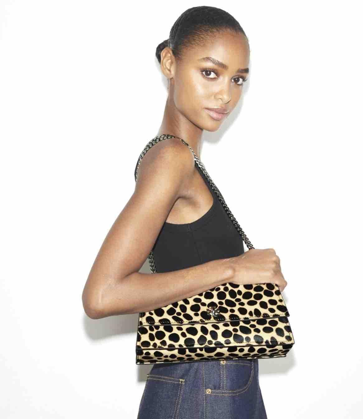 Kira Turnlock Haircalf 169175250 TORY BURCH