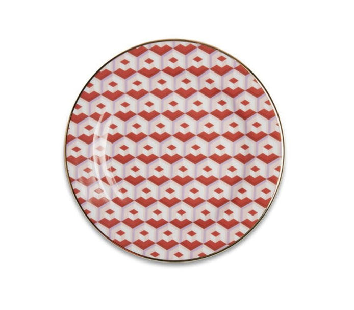 Dessert Plates Set of 2 DIS0048CER001CUB0005 LA DOUBLE J