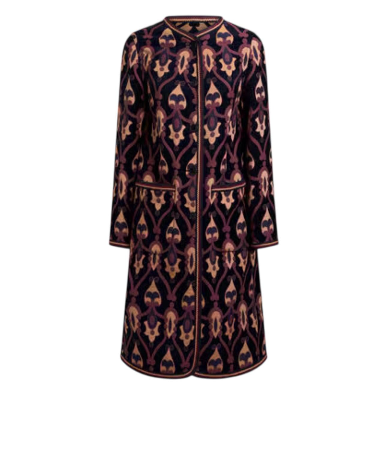Cappotto reversibile Jacquard WRAA004099TJEG9S9883 ETRO