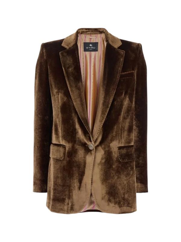 Giacca in velluto WRCA004299TCD01M0689 ETRO