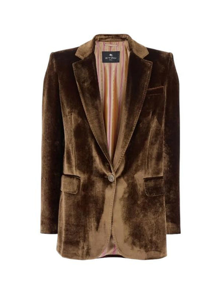 Giacca in velluto WRCA004299TCD01M0689 ETRO