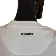 T-shirt girocollo con maniche in maglia zig zag DS25SL01BJ00N7S01GG MISSONI