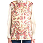 Camicia a righe con stampa piazzata WRIA0082AV745X0803 ETRO