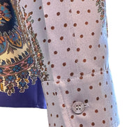 Camicia in twill di seta 117455218450 ETRO