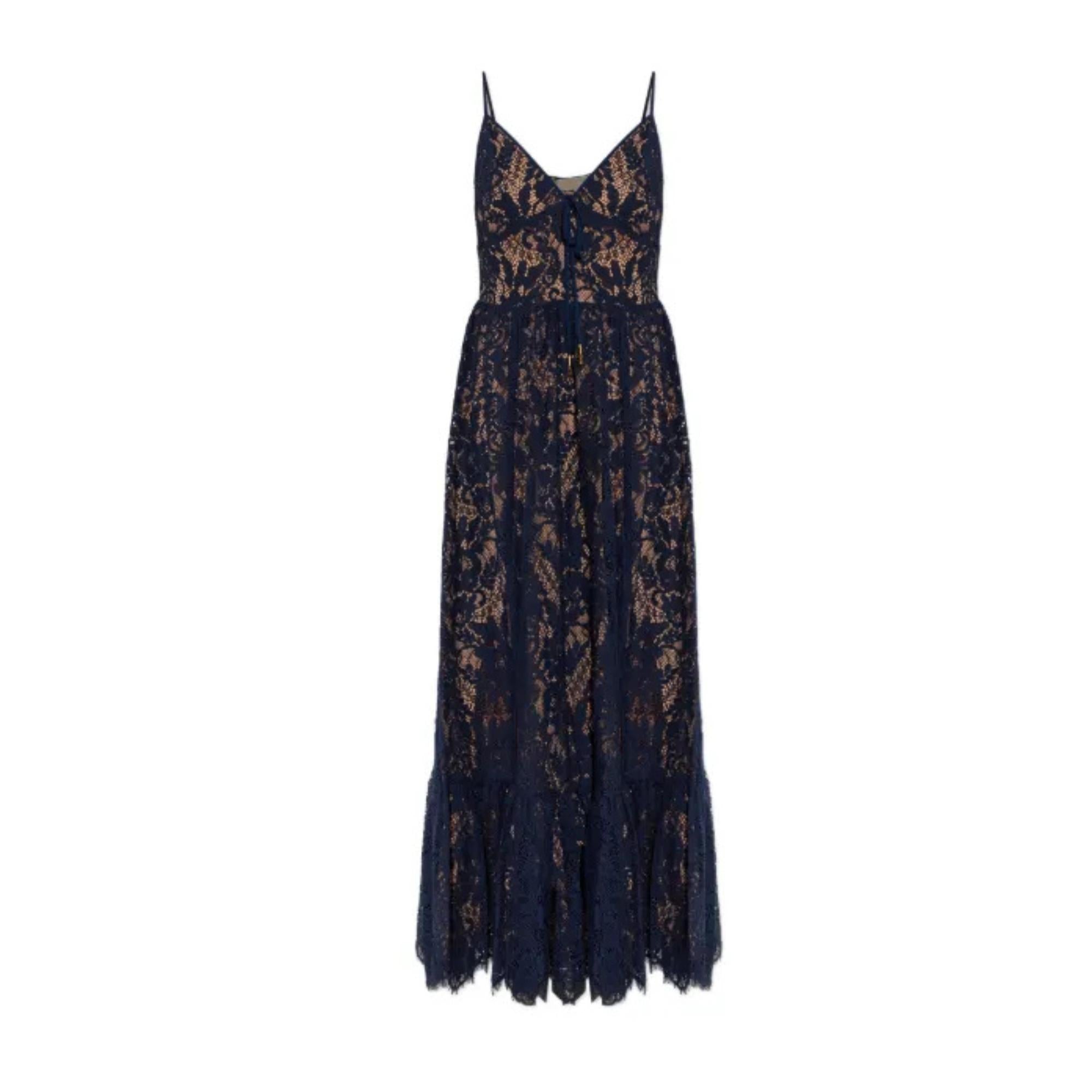 Corded Lace Maxi Dress MS683HQKQ9409 MICHAEL KORS