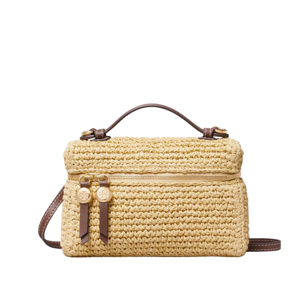 Straw Slim Top Handle 178968254 TORY BURCH