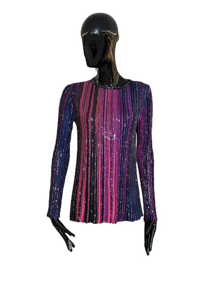 Maglia paillettes DS23WN17BK027ESM91N MISSONI