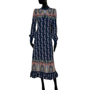 Abito sable' con medaglioni e paisley 116635309200 ETRO