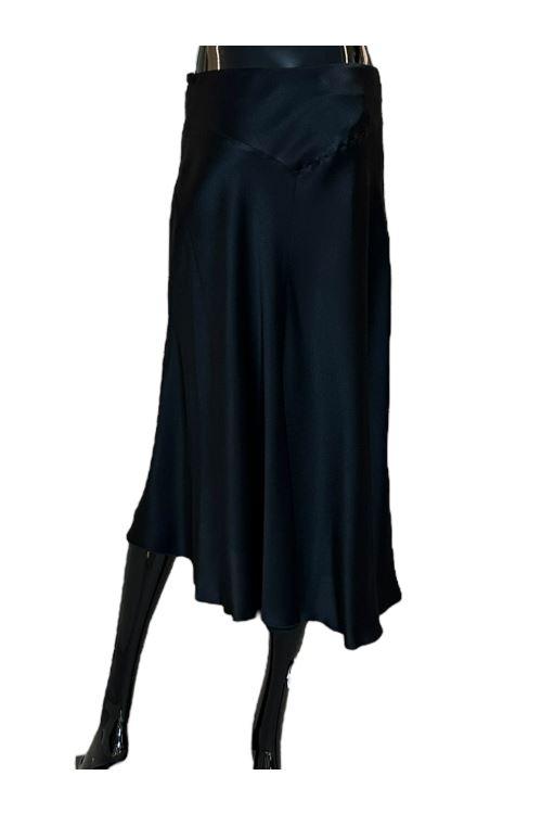 Gonna longuette in raso 011366190555 ALBERTA FERRETTI