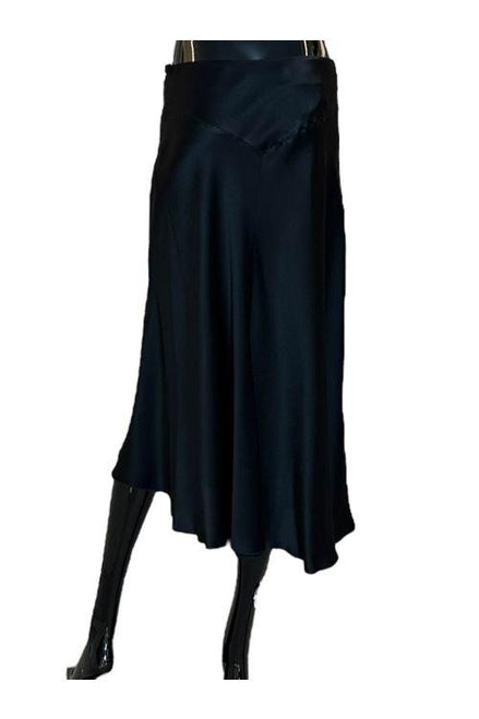 Gonna longuette in raso 011366190555 ALBERTA FERRETTI