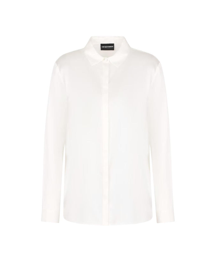 Camicia in raso di seta 8N2C392NXXZ0101 EMPORIO ARMANI