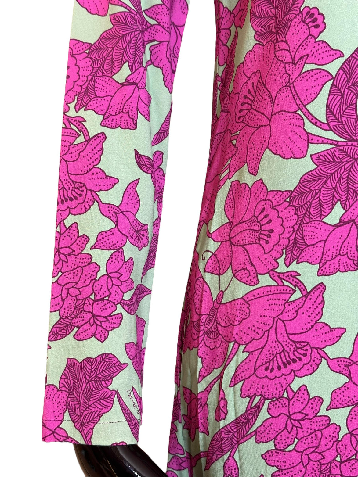 Long Sleeve Swing Dress DRE0184VIS001LIL01-PU01 LA DOUBLE J