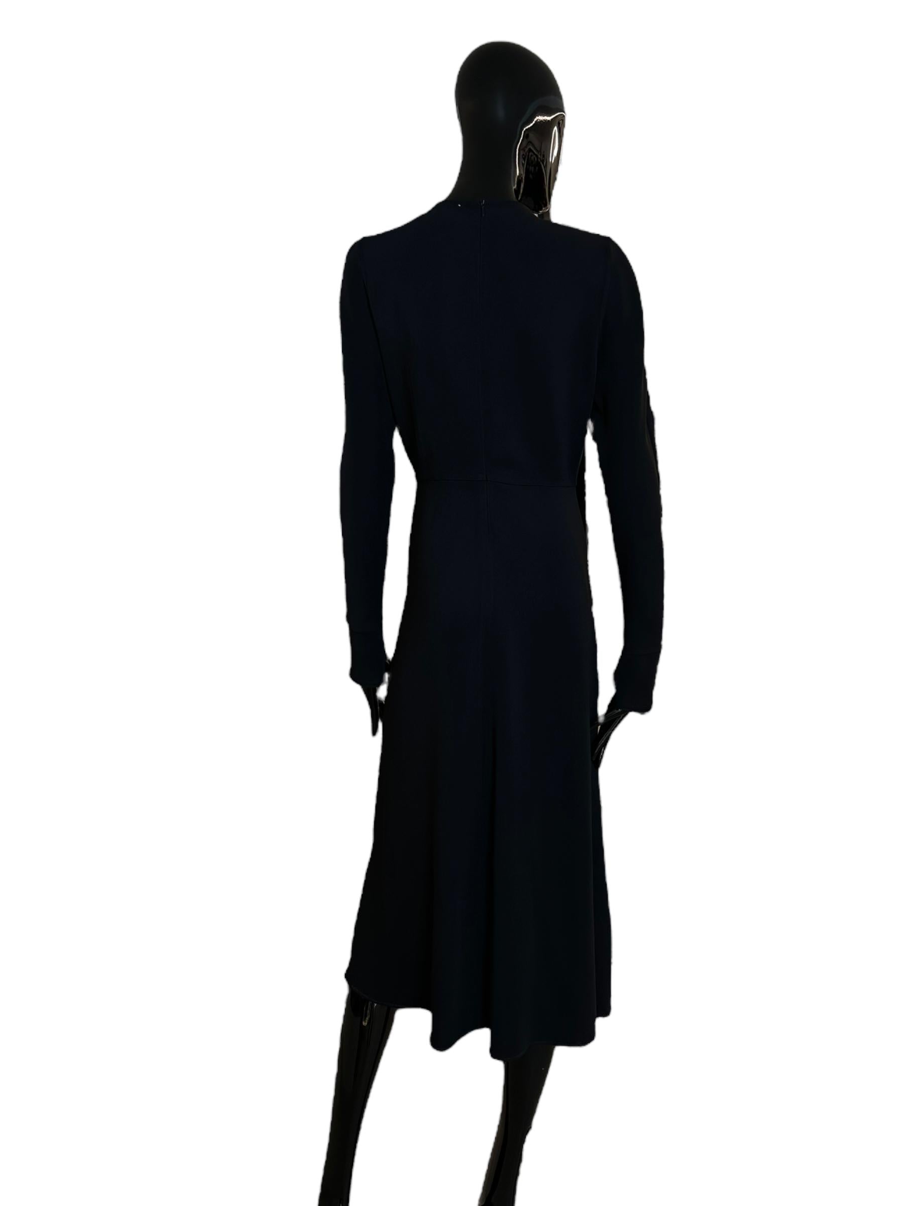 Abito midi in crêpe cady stretch 110438014 FORTE FORTE