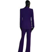 Pantalone ampio in enver satin A031166180270 ALBERTA FERRETTI