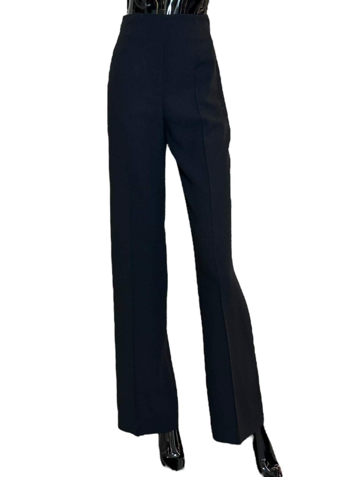 Pantalone palazzo in enver satin A031116180555 ALBERTA FERRETTI