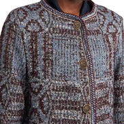 Cappotto in Jacquard boucle WRAA004099TJB36S9880 ETRO