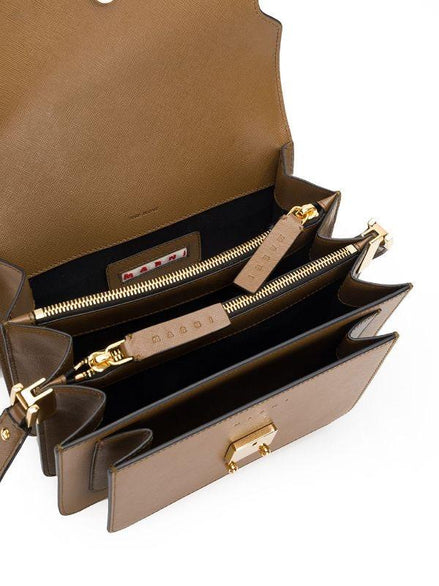 Trunk media in Saffiano  SBMPN09NO1LV520ZM28N MARNI