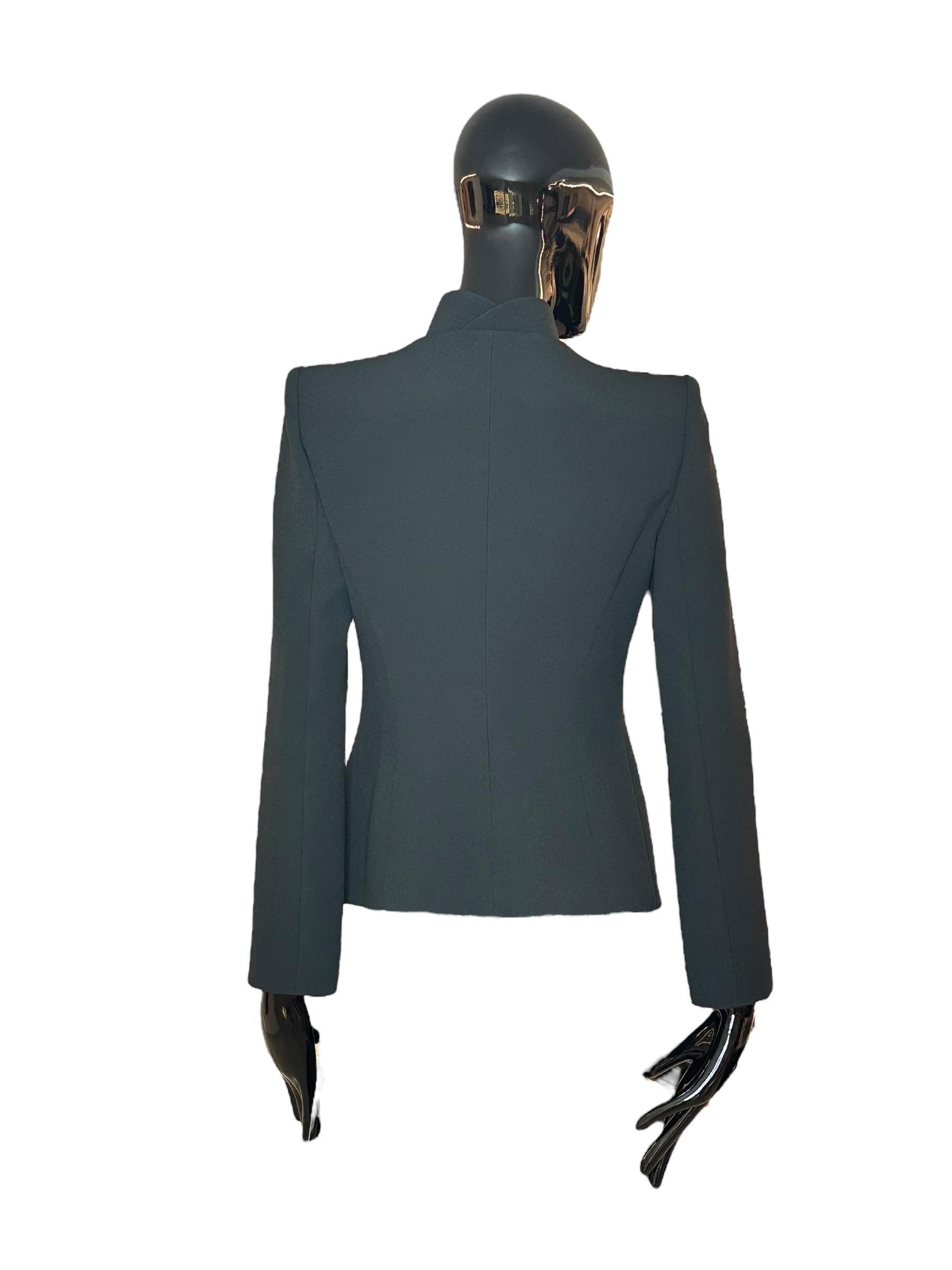 Giacca in cady effetto rouche EW000258TE10418UC001 EMPORIO ARMANI
