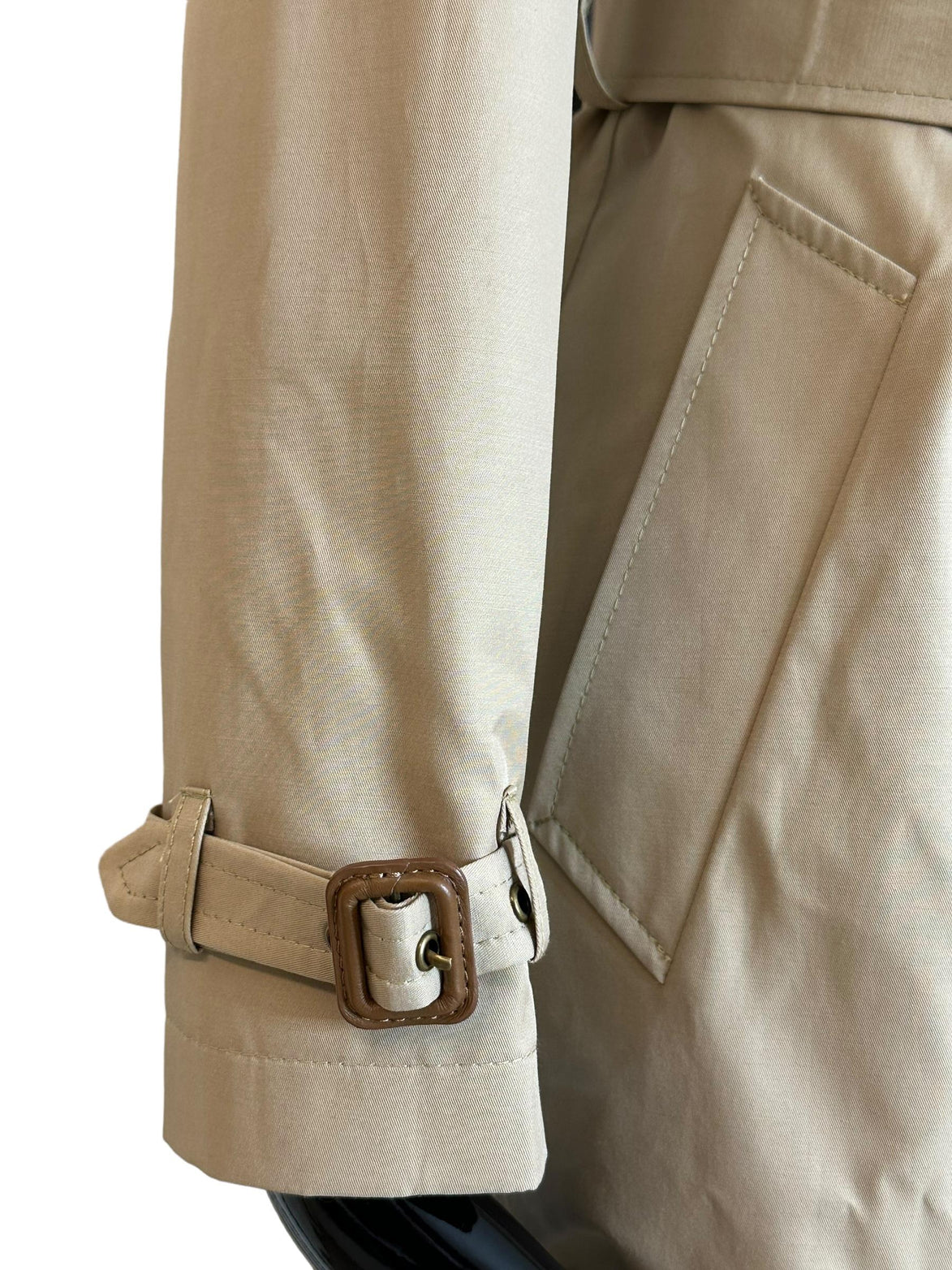 Trench in misto cotone con cintura 297936851002 RALPH LAUREN