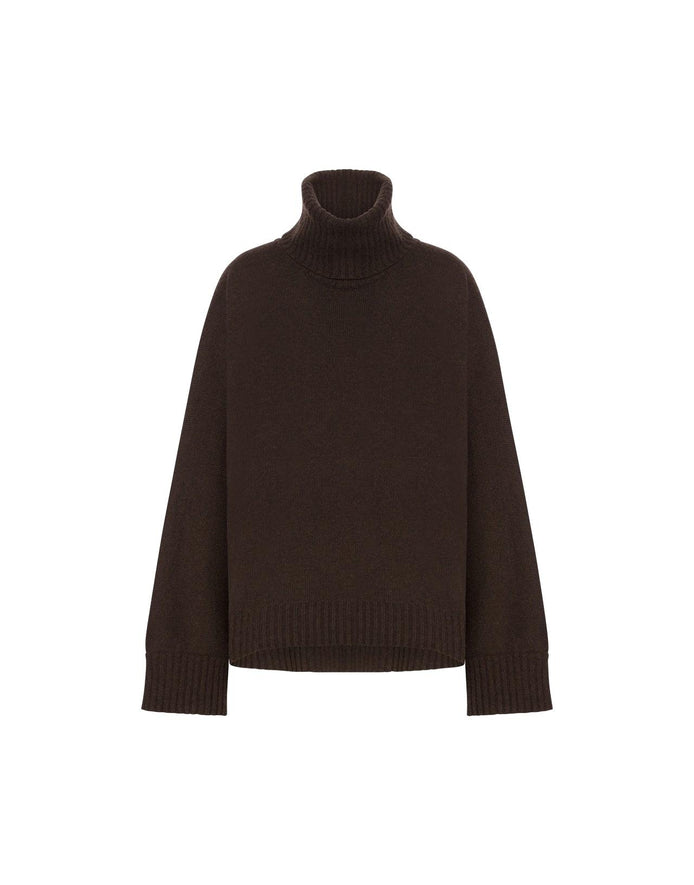 Maglione dolcevita oversize A091366010101 ALBERTA FERRETTI