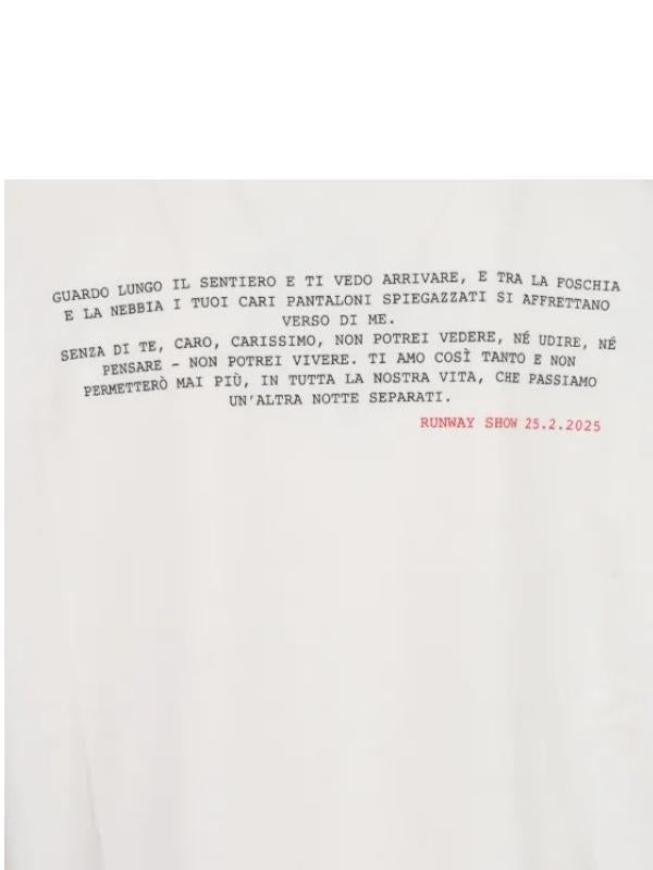 Tshirt logo AF A070351950002 ALBERTA FERRETTI