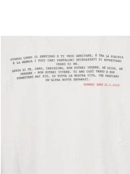 Tshirt logo AF A070351950002 ALBERTA FERRETTI