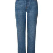 Jeans cropped in denim A030951320295 ALBERTA FERRETTI