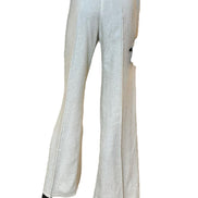 Pantalone flare in velluto laminato 10654BIS1014 FORTE FORTE