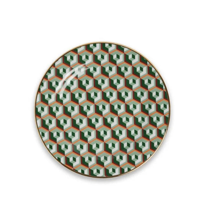 Dessert Plates Set of 2 DIS0048CER001CUB0007 LA DOUBLE J