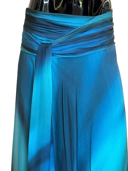 Gonna in chiffon di seta A011116421370 ALBERTA FERRETTI