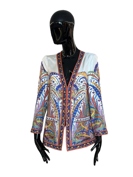 Kesa in seta stampata WRCA0018AK019X0800 ETRO