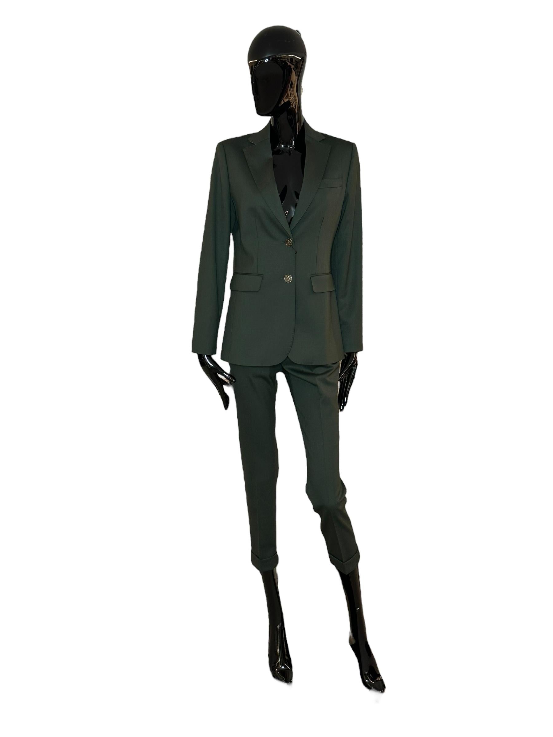 Pantalonoì Cropped in lana stretch WREA00299TUBK3V0687 ETRO