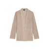 Blazer plissettato