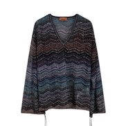 Blusa over DS26SJ0FBK01H9SM9ZT MISSONI