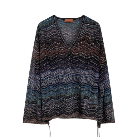 Blusa over DS26SJ0FBK01H9SM9ZT MISSONI