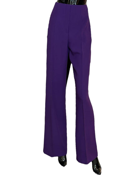 Pantalone ampio in enver satin A031166180270 ALBERTA FERRETTI