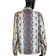 Camicia in twill di seta stampata 117205220990 ETRO