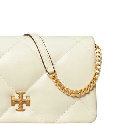 Kira Diamond Quilt Chain Wallet 158624101 TORY BURCH