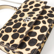Kira Haircalf Mini Wallet 174399250 TORY BURCH