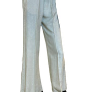 Pantalone flare in velluto laminato 10654BIS1014 FORTE FORTE