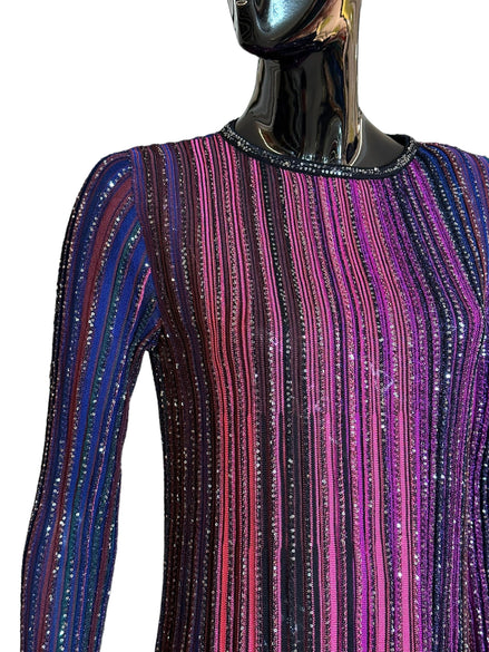 Maglia paillettes DS23WN17BK027ESM91N MISSONI